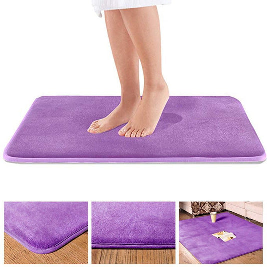🚿 Ultra-Absorbent Sponge Mat — Keep Your Bathroom Dry & Cozy!