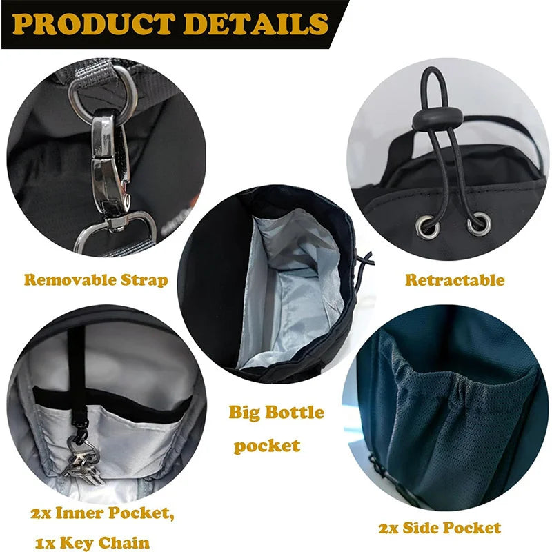 SmartFit Magnetic Gym Bag with Phone Pocket