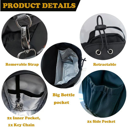 SmartFit Magnetic Gym Bag with Phone Pocket