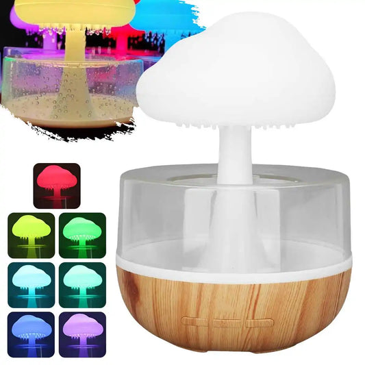 Rain Cloud Humidifier & Colorful Night Light☁️