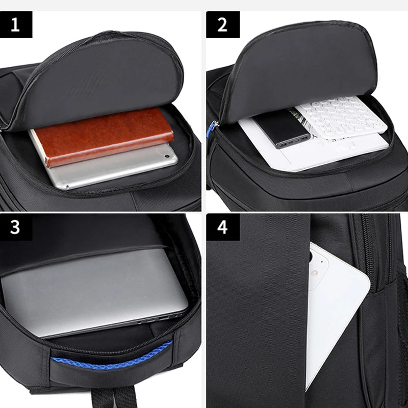 Waterproof Oxford Backpack
💼 Business | 💻 Laptop | ✈️ Travel | 🎓 Student-Ready